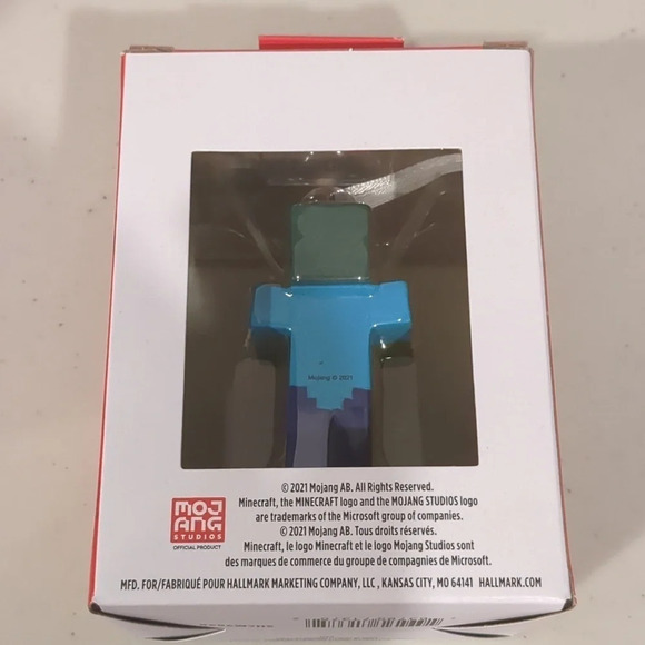 Hallmark Christmas Ornament Minecraft  Zombie NWT - Picture 5 of 5